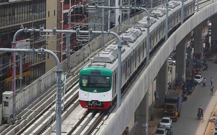 মেট্রোরেল চলবে না আজ