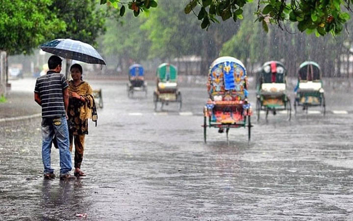 ঢাকায় বজ্রবৃষ্টির আভাস