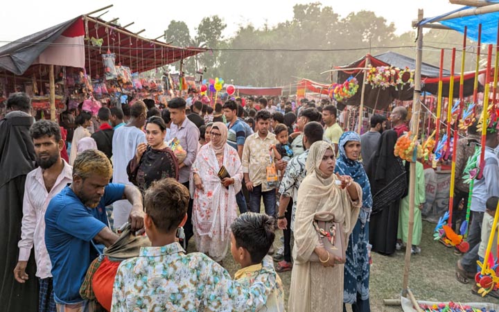 রাজবাড়ীতে শত বছরের নচির মেলা অনুষ্ঠিত