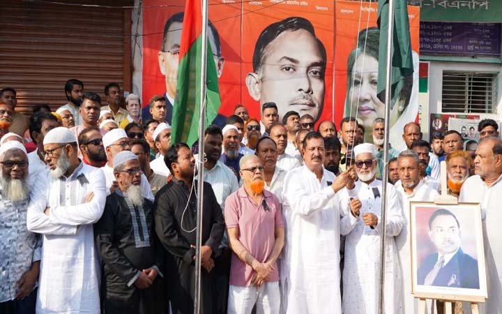 রাজশাহীতে শহীদ রাষ্ট্রপতি জিয়াউর রহমানের শাহাদতবার্ষিকী পালিত