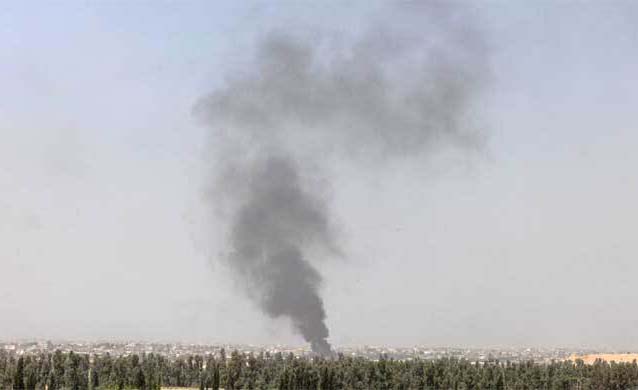 গাজা থেকে ইসরায়েলে কয়েক দফা রকেট হামলা