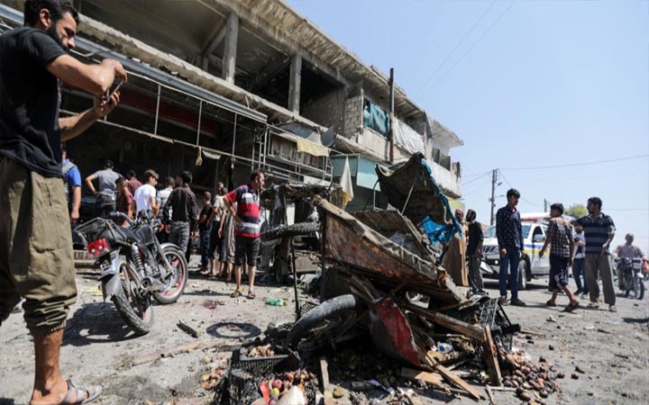 সিরিয়ায় ব্যাপক গোলাবর্ষণ, শিশুসহ নিহত অন্তত ১৪