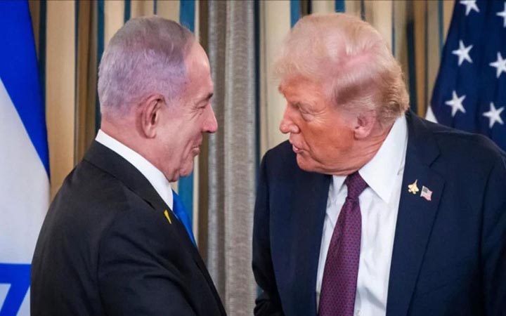 গাজায় যুদ্ধ বন্ধে ট্রাম্পের পরিকল্পনায় কি উভয় সংকটে নেতানিয়াহু?