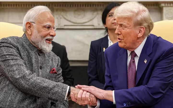 ট্রাম্পের সঙ্গে বৈঠক করবেন মোদি
