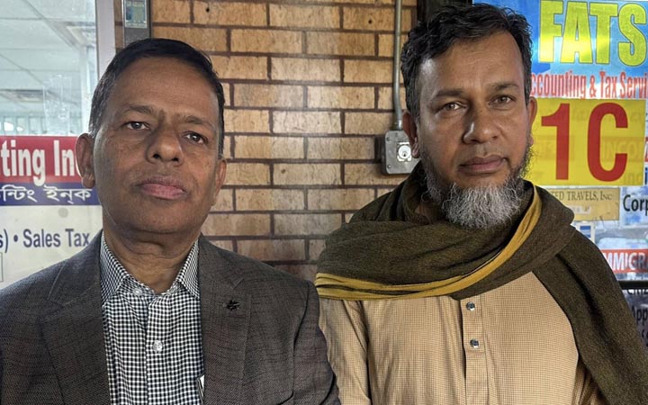 নিউইয়র্ক বাংলাদেশ প্রেস ক্লাবের সভাপতি মনোয়ার ও সম্পাদক মমিন নির্বাচিত