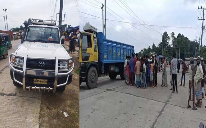 উখিয়ায় আন্তর্জাতিক সংস্থার গাড়িচাপায় প্রাণ গেল শিশুর