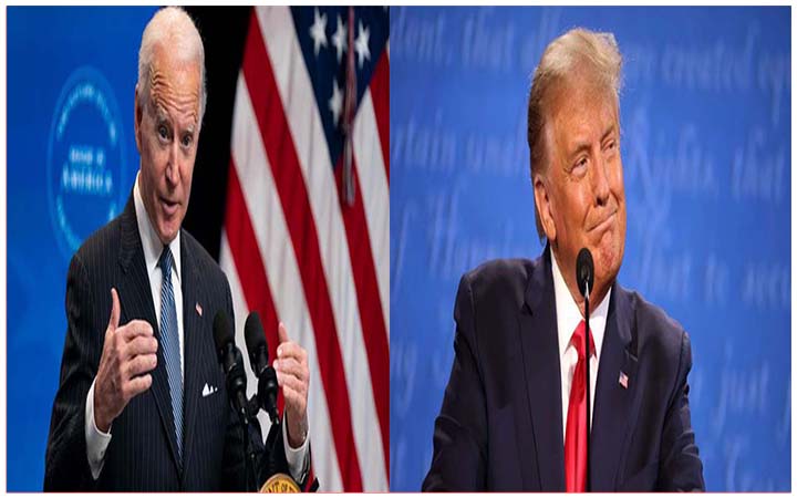 এক সপ্তাহের মধ্যেই ট্রাম্পকে পেছনে ফেললেন বাইডেন