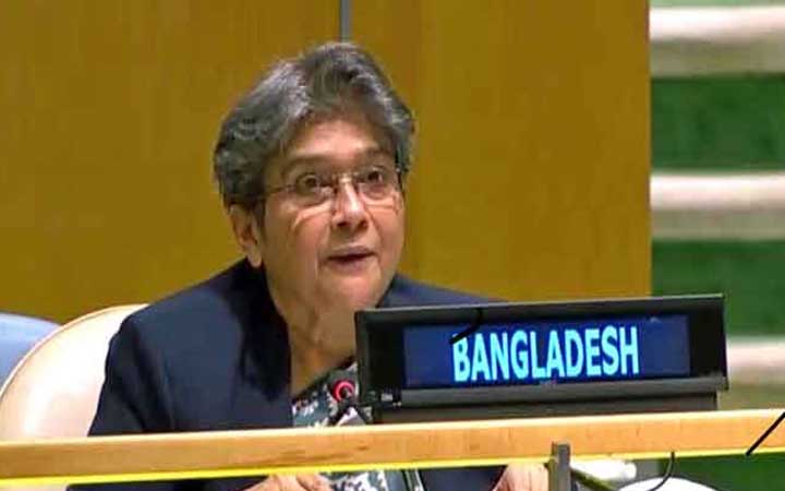 ফিলিস্তিন সমস্যার স্থায়ী সমাধানে বৈশ্বিক প্রচেষ্টার আহ্বান বাংলাদেশের