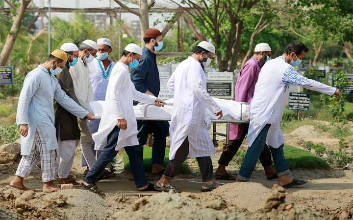 ময়মনসিংহে করোনা পজিটিভ ও উপসর্গে ১৫ জনের মৃত্যু