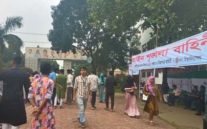 চতুর্থ গকসু নির্বাচন, ভোটগ্রহণ শুরু