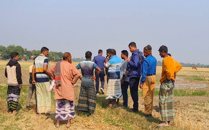 ১১ বিঘা জমির ফসল নষ্ট করল দুর্বৃত্তরা