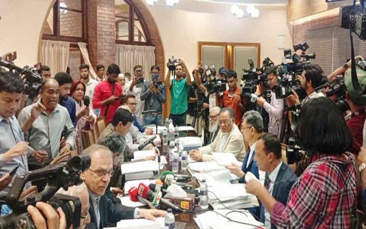 ঐকমত্য কমিশনের সঙ্গে তৃতীয় দফার বৈঠকে বিএনপি