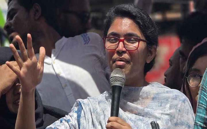 রাষ্ট্রের সংস্কার ছাড়া অন্য কিছু মানব না: তাসনিম জারা