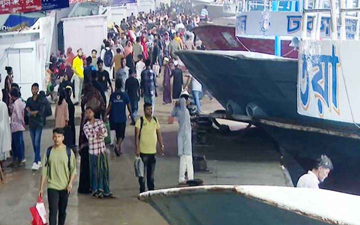 ঈদের ছুটি শেষে ফের কর্মমুখর রাজধানী