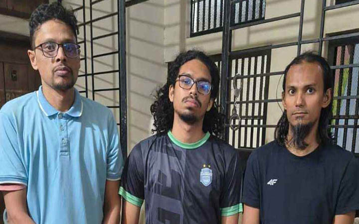 হিজবুত তাহরীরের ৩ সদস্য রিমান্ডে