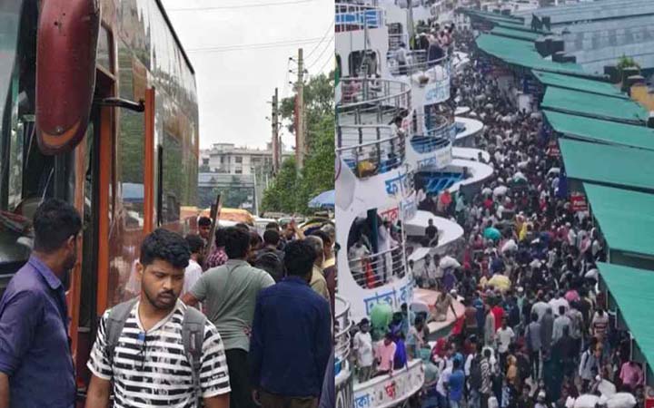 অফিস-আদালত খুলবে রোববার, ঢাকায় ফিরছে মানুষ