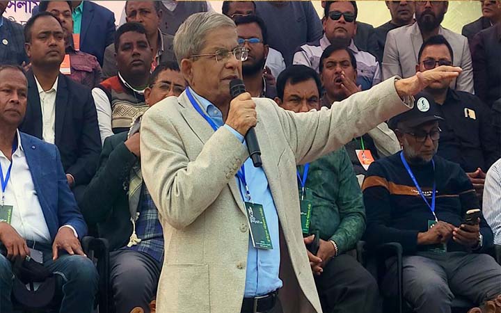 গণতন্ত্রকে প্রাতিষ্ঠানিক রূপ দিতে নির্বাচনের বিকল্প নেই: মির্জা ফখরুল