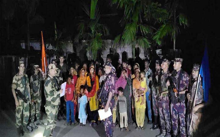 বিএসএফের হাতে আটক ২৪ বাংলাদেশিকে ফেরত আনল বিজিবি