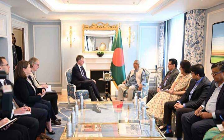 ড. ইউনূসের সঙ্গে যুক্তরাজ্যের জাতীয় নিরাপত্তা উপদেষ্টার সাক্ষাৎ