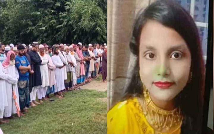 মাইলস্টোন ট্রাজেডি: মেহেরপুরে শিক্ষার্থী মাহিয়ার দাফন সম্পন্ন