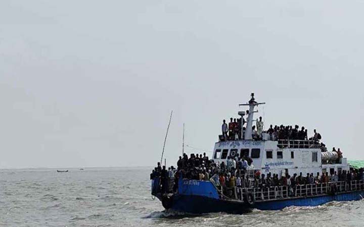 ভোলার সব রুটে যাত্রীবাহী লঞ্চ চলাচল স্বাভাবিক
