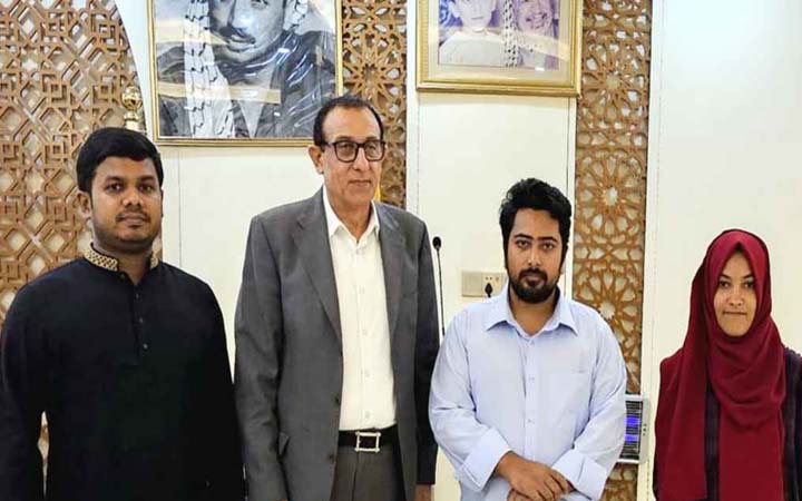 ফিলিস্তিনের রাষ্ট্রদূতের সঙ্গে এনসিপি নেতাদের বৈঠক