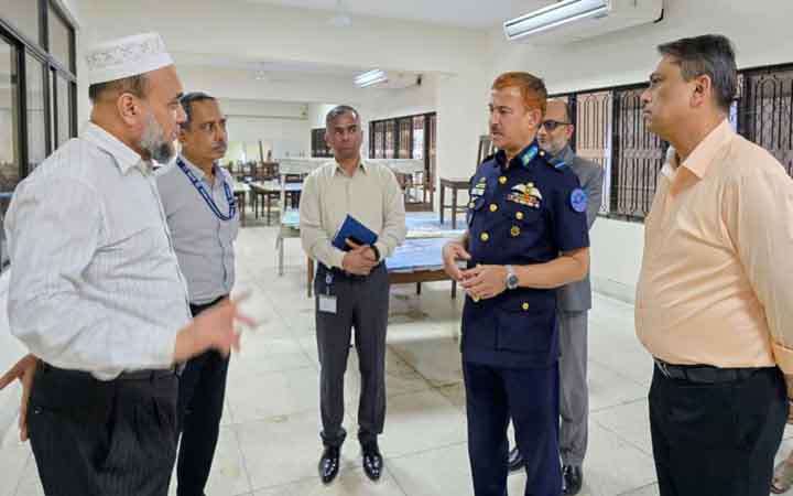 হজ ক্যাম্প ও শাহজালাল বিমানবন্দর পরিদর্শন করলেন বেবিচক চেয়ারম্যান