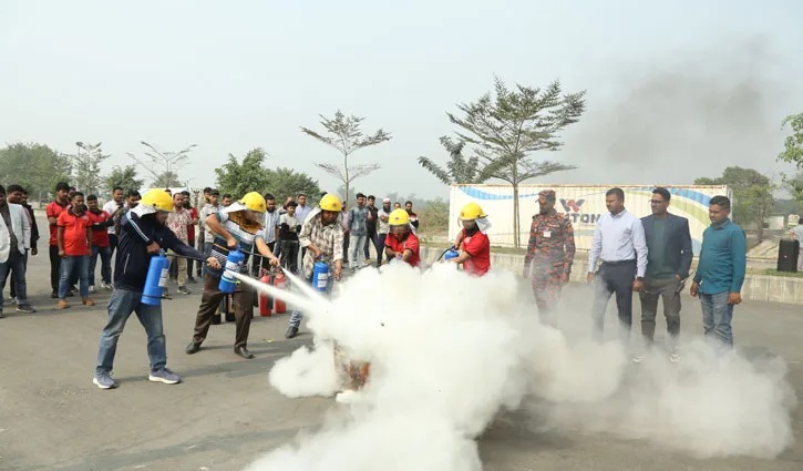 ওয়ালটন হেডকোয়ার্টার্সে অগ্নিনিরাপত্তা প্রশিক্ষণ