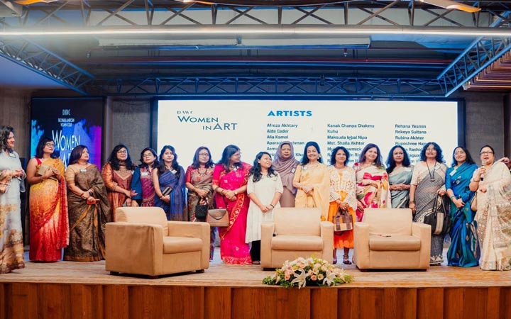 নারী শিল্পীদের সম্মানে ডিএডব্লিউসির ‘উইমেন ইন আর্ট’ ফান্ডরেইজার অনুষ্ঠিত