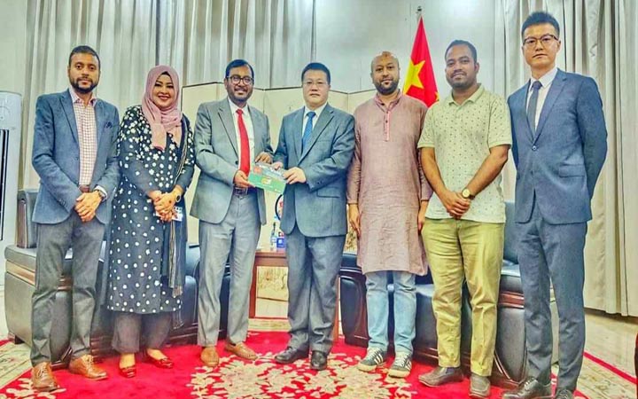 চীনা রাষ্ট্রদূতের সঙ্গে এবি পার্টি নেতৃবৃন্দের মতবিনিময়