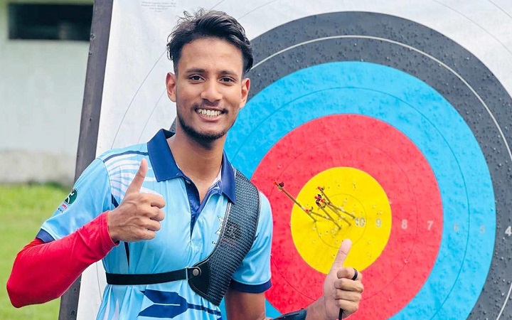 এশিয়ান আরচ্যারির ফাইনালে বাংলাদেশের আলিফ