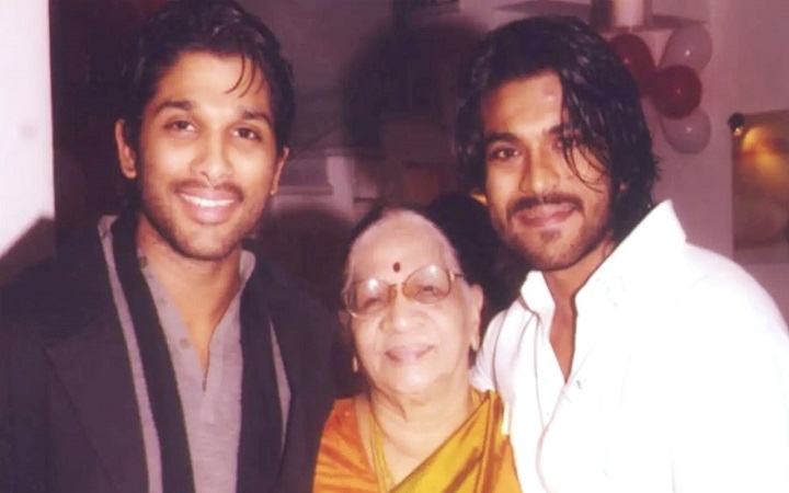 আল্লু অর্জুনের দাদি ও রাম চরণের নানি মারা গেছেন