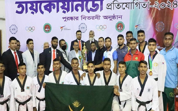 জাতীয় তায়কোয়ান্দোতে সেনাবাহিনী-আনসার চ্যাম্পিয়ন