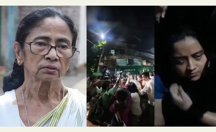 মমতা বন্দ্যোপাধ্যায়ের ওপর হামলার চেষ্টা, তরুণী আটক