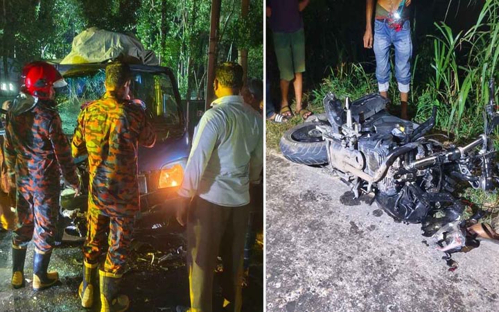 বরিশালে সড়ক দুর্ঘটনায় যুবক নিহত
