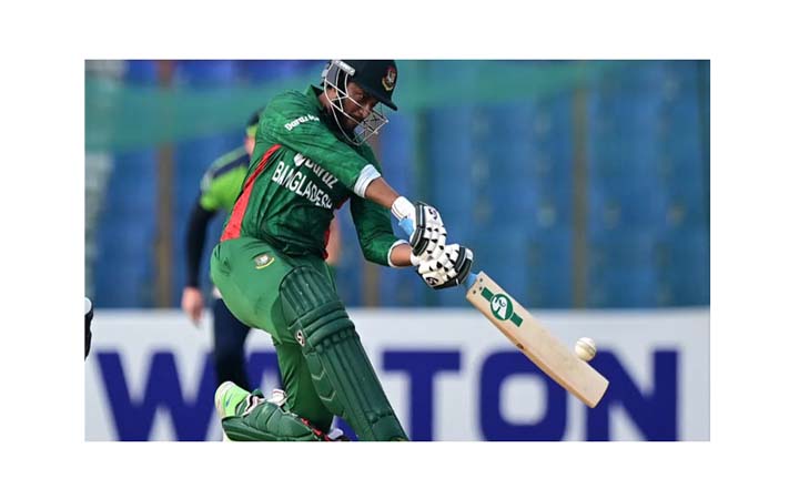 আয়ারল্যান্ডকে ২০৩ রানের টার্গেট দিলো বাংলাদেশ