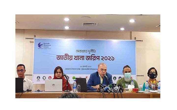 সর্বোচ্চ দুর্নীতিগ্রস্ত খাত আইনশৃঙ্খলা রক্ষাকারী সংস্থা : টিআইবি