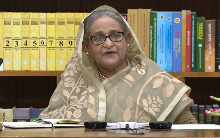 বাংলাদেশ পুলিশ দেশের শান্তি-শৃঙ্খলা রক্ষায় নিরলসভাবে কাজ করছে : প্রধানমন্ত্রী