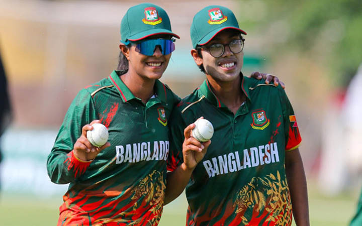 ক্রিকেট ইতিহাসে যে বিরল রেকর্ডের জন্ম দিলেন ফাহিমা-জান্নাতুল