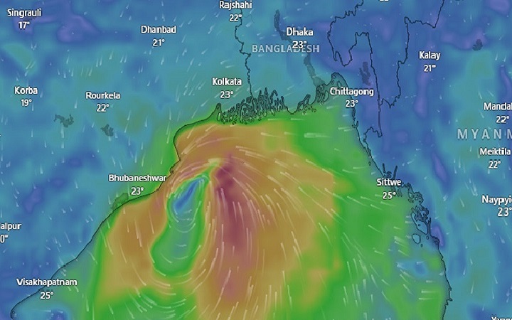 ডিসেম্বরের প্রথম সপ্তাহে আসছে ঘূর্ণিঝড় 'মিগজাউম'