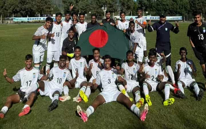 চীনে সেমিফাইনালে বাফুফে একাডেমি