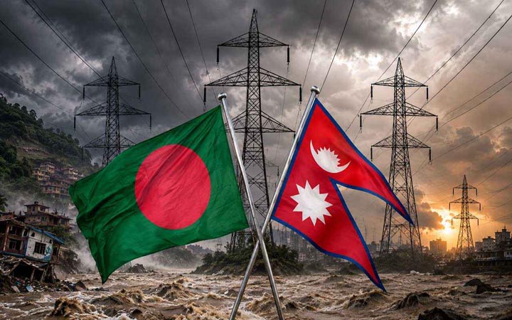 নেপালে আকস্মিক বন্যায় বাংলাদেশে বিদ্যুৎ সরবরাহ বন্ধ