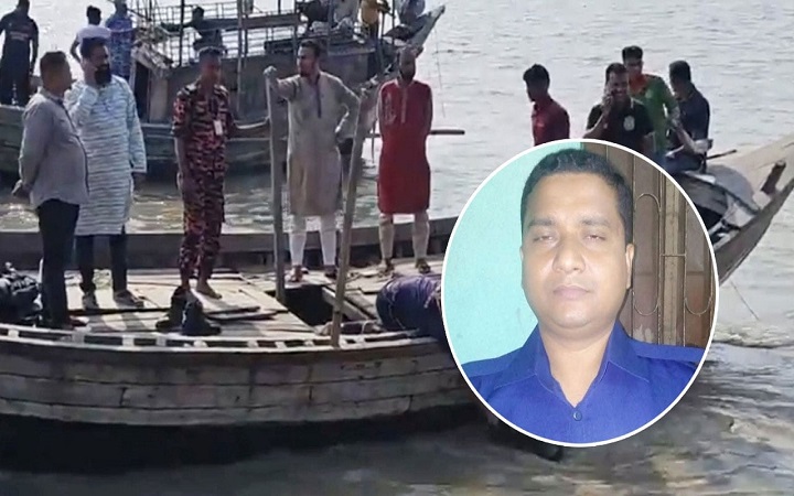 মেঘনার তীরে মিলল নিখোঁজ পুলিশ সদস্যের মরদেহ