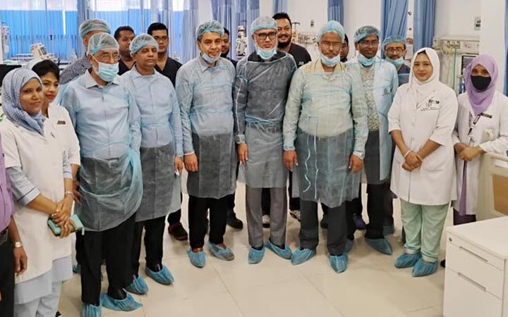 বিএমইউ সুপার স্পেশালাইজড হাসপাতালে আইসিইউ ইউনিট চালু