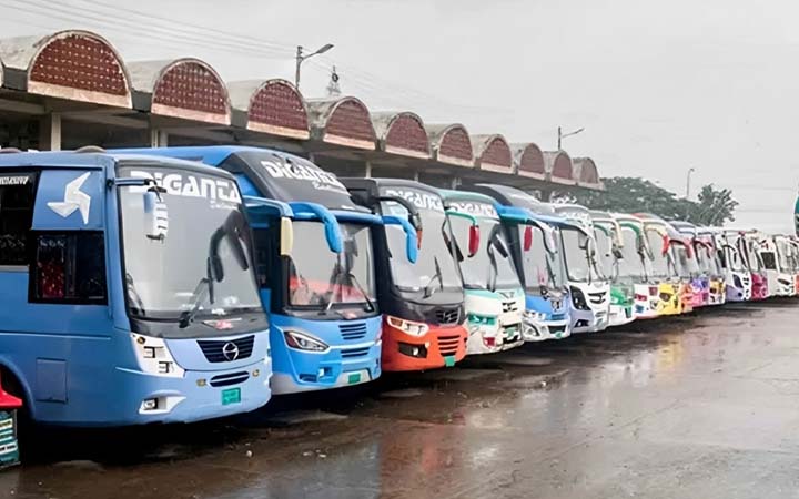 ঈদযাত্রায় বাসের অগ্রিম টিকিট বিক্রি শুরু ১৬ মে