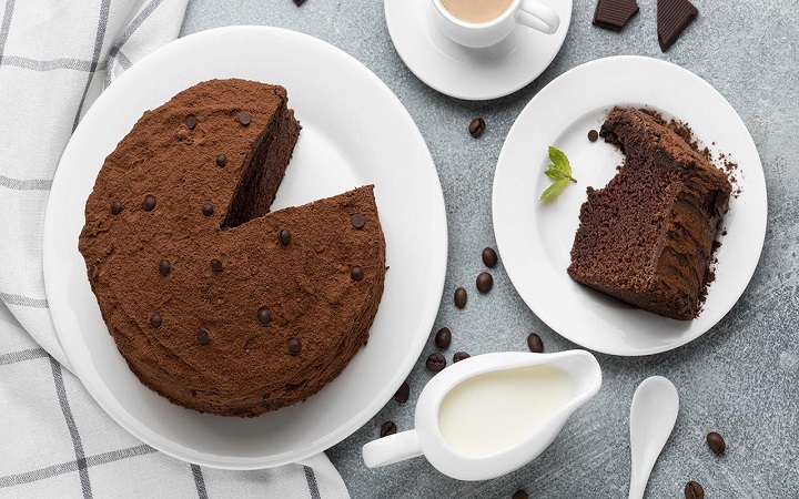 চকোলেট স্পঞ্জ কেক তৈরির রেসিপি