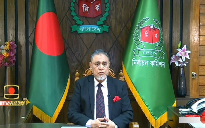 ত্রয়োদশ সংসদ নির্বাচন ও গণভোট ১২ ফেব্রুয়ারি: সিইসি