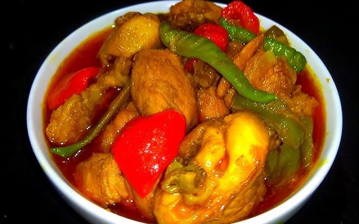 রেসিপি: ক্যাপসিকাম চিকেন