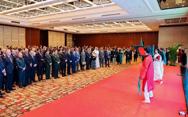 চীনে বাংলাদেশ দূতাবাসের স্বাধীনতা ও জাতীয় দিবস উদযাপন