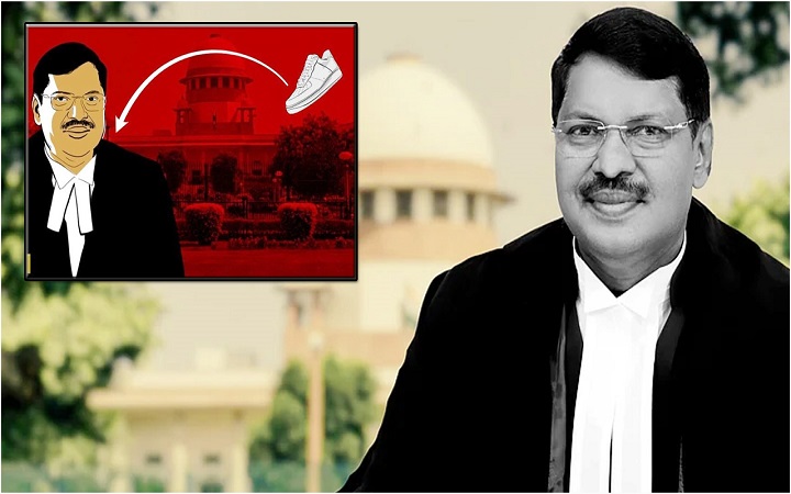 সুপ্রিম কোর্টে ভারতের প্রধান বিচারপতিকে লক্ষ্য করে জুতা নিক্ষেপ